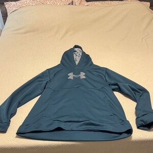 Under Armour Men's Teal Hoodie Sweater